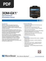 3DM GX1 Datasheet Rev 1