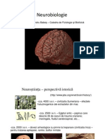 Neurobiologie - Curs 1