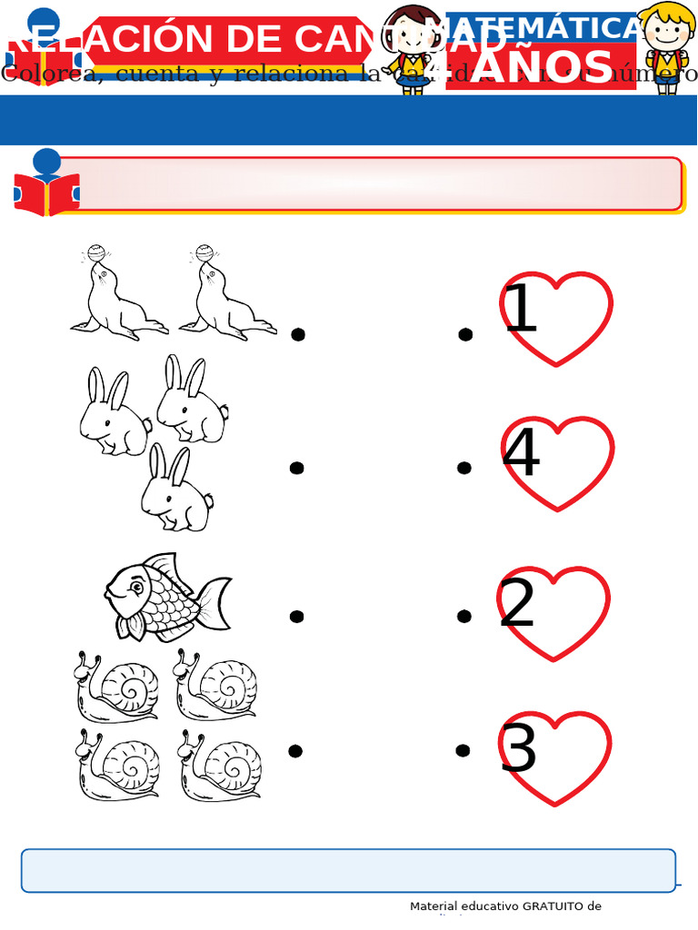 Ejercicios De Conteo Para Preescolar En Pdf Gratuito Actividad De