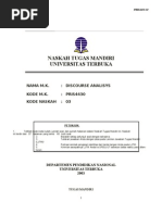 Download Discourse Analysis by Tania Pratiwi SN86323443 doc pdf