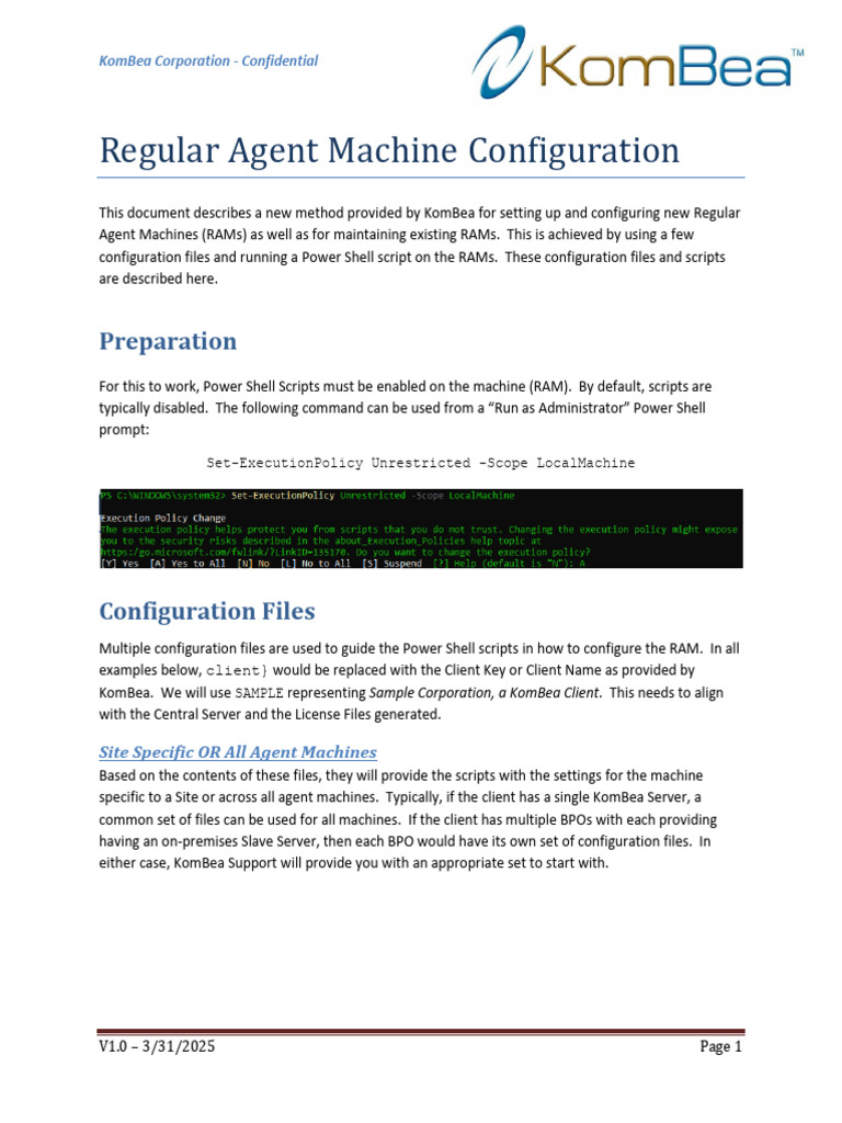 Regular Agent Machine Configuration | PDF | Computer File | Domain Name ...