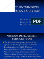 Project on Windows Deployment Services