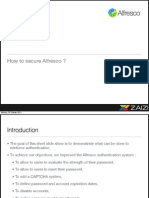 Zaizi Alfresco Solutions - Securing Alfresco for Extranet Access