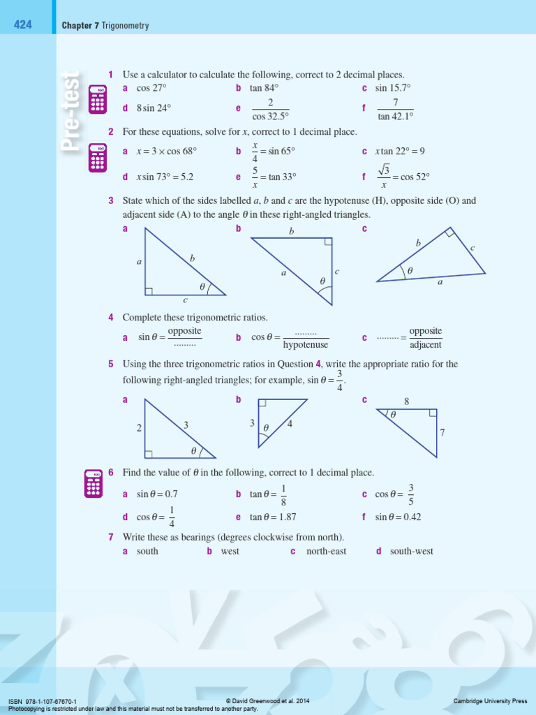 Cambridge 10 - 250428 - 170232 | PDF | Trigonometry | Trigonometric ...