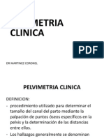 Pelvimetría clínica: evaluación del canal de parto