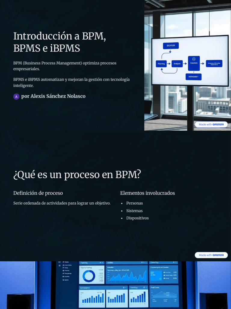 Introduccion A BPM BPMS e iBPMS | PDF | Gestión de tecnología de la ...