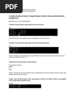 Tugas Linux Pertemuan 3 - Almer P. Suryadi & Mahardika Gilang Respati