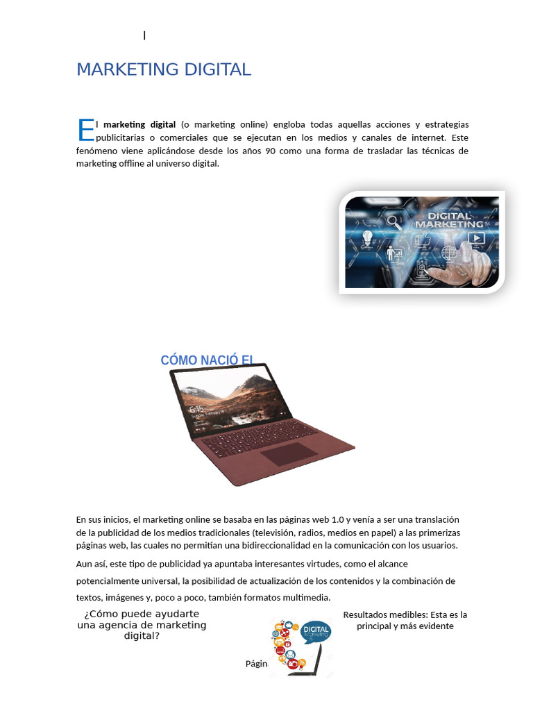 Introducción al Marketing Digital | PDF | Publicidad digital | Marketing