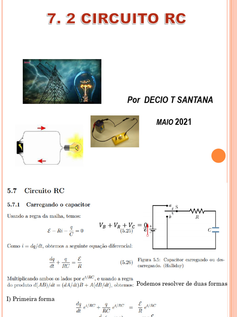 7.2 Circuito RC | PDF
