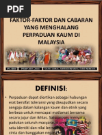 Apakah Maksud Perpaduan Kaum Pdf