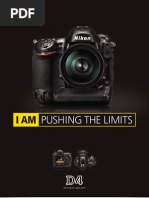 Nikon D4 DSLR Brochure 