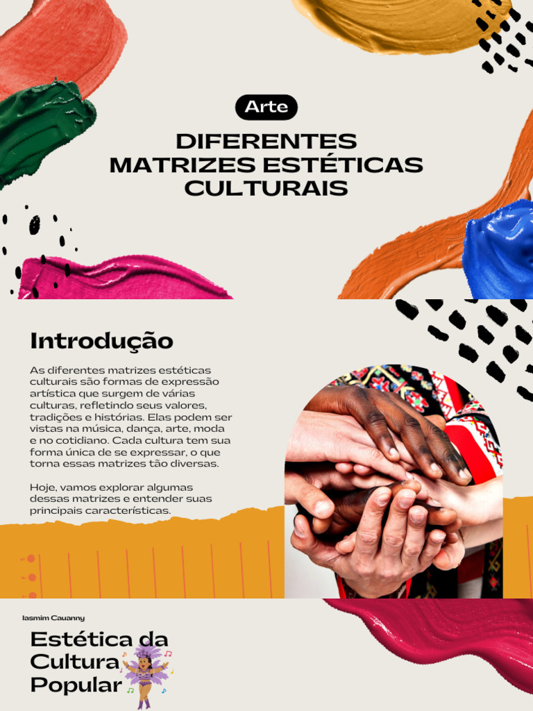 Matrizes Estéticas e Culturais | PDF | Estética | Moda