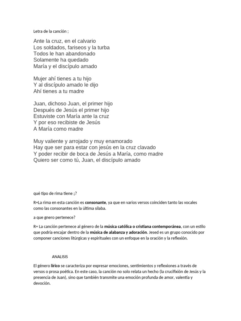 Letra de 