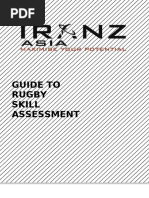 Rugby Player Evaluation Form | PDF | Sports | Leisure