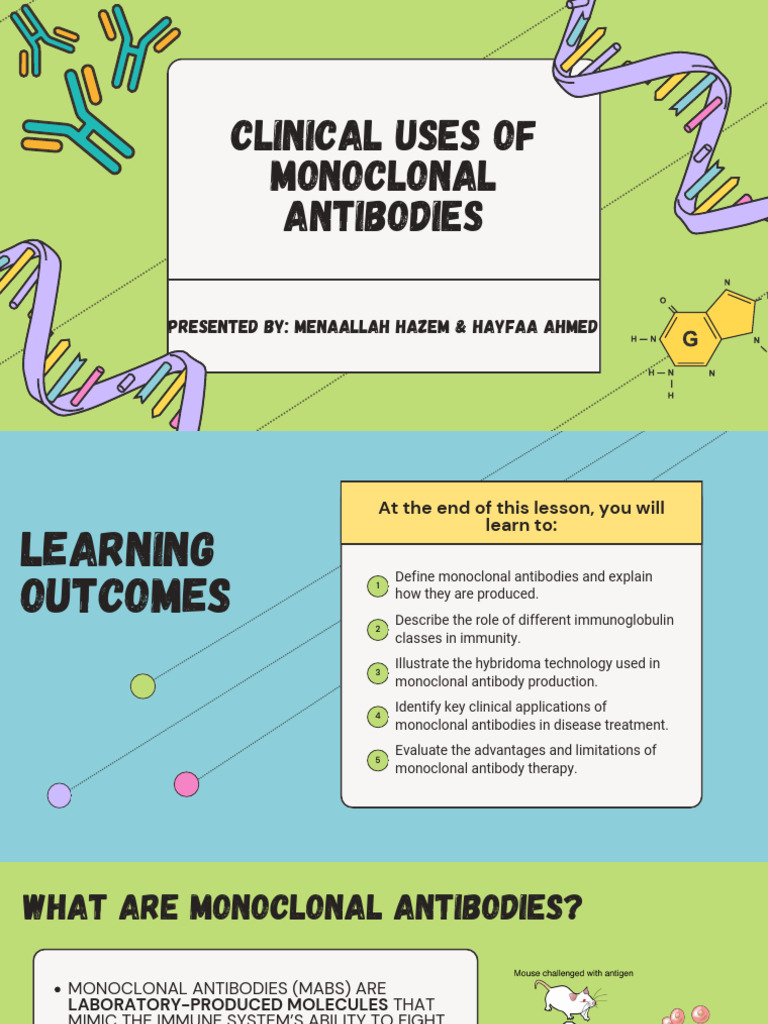 Clinical Applications of Monoclonal Antibodies | PDF | Monoclonal ...
