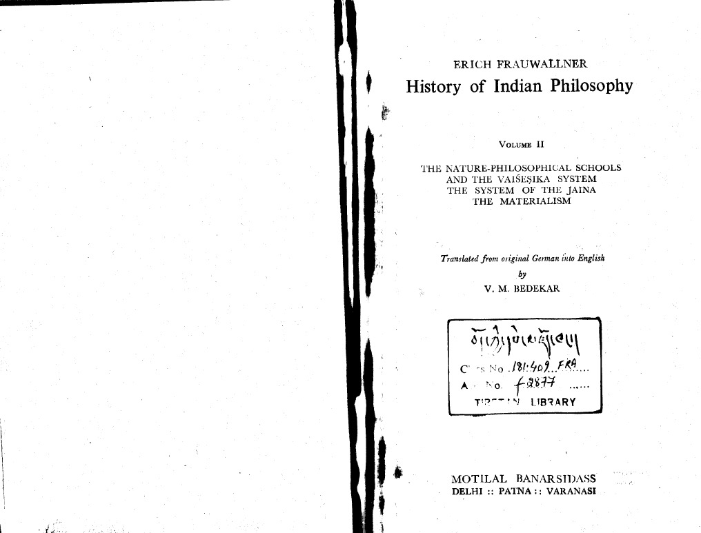 History of Indian Philosophy 2 (Gnv64) | PDF