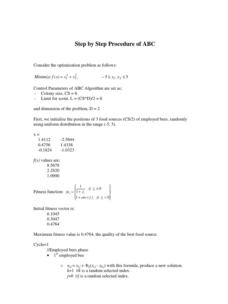 Step by Step Procedure of ABC | PDF | Teaching Methods & Materials
