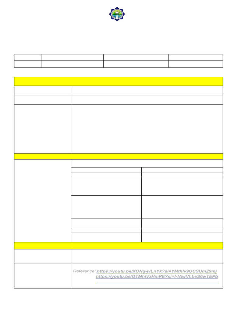 TLE 7 Lesson Plan: Hand Tools Usage | PDF | Tools | Screw