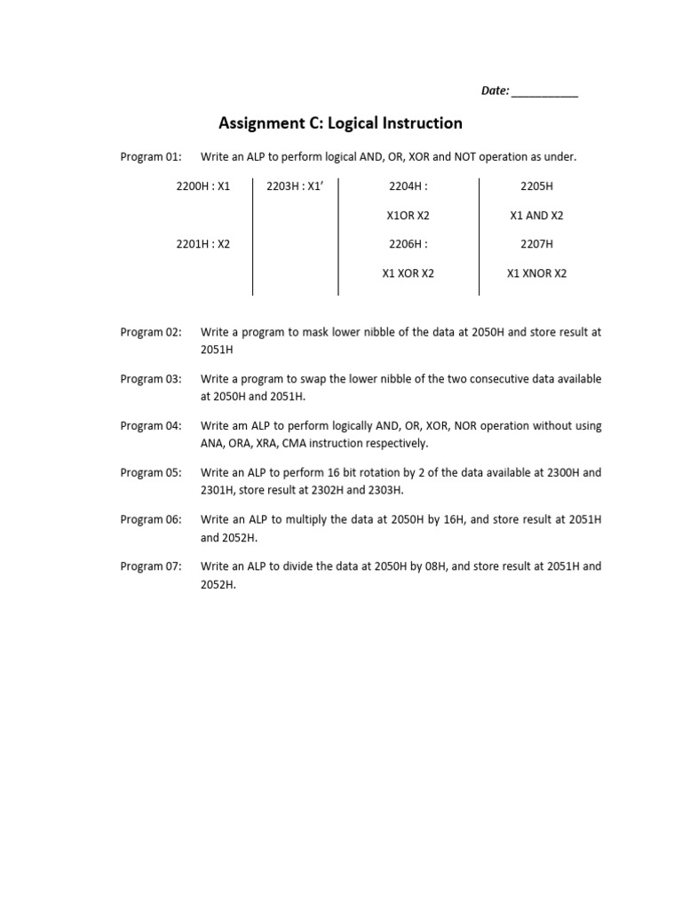 Assignment C | PDF
