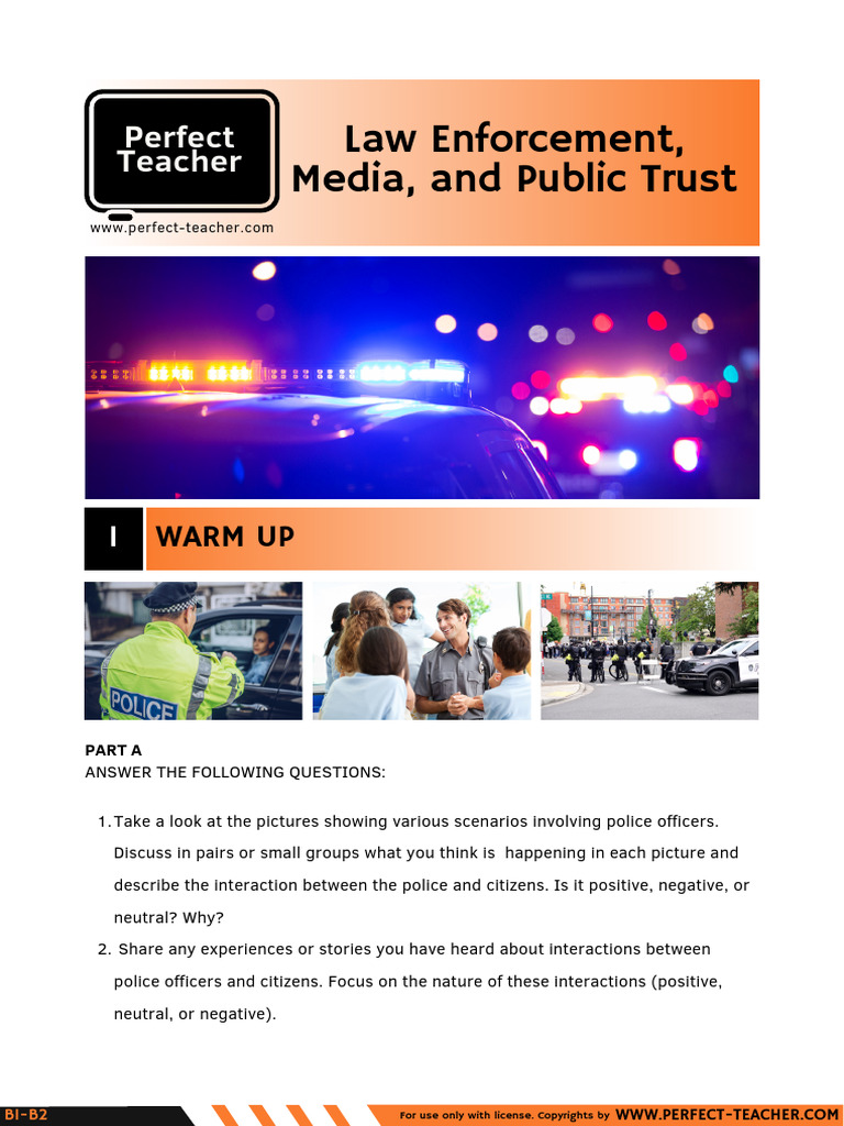 Law Enforcement Media and Public Trust Navigating the Complexities SV ...