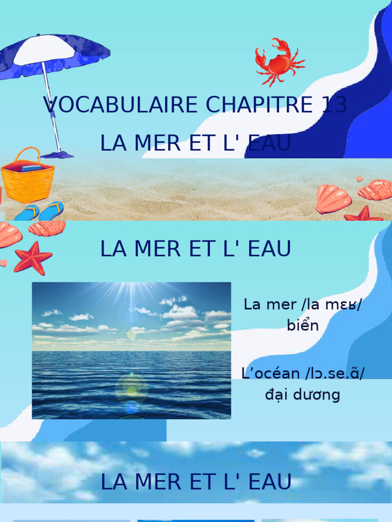 Le Mer Et Leau | PDF
