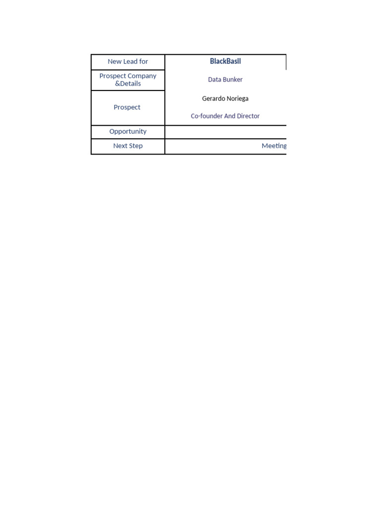 Lead Template Jan24 | PDF