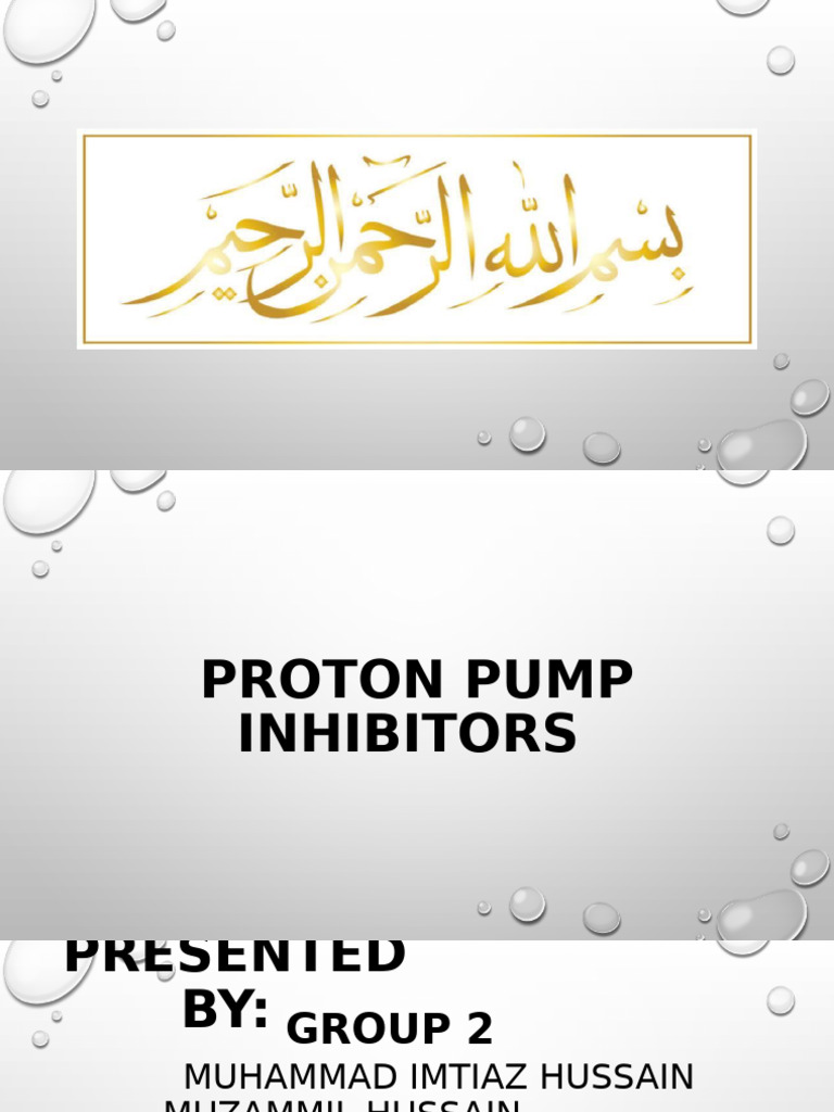 Mechanism and Uses of Proton Pump Inhibitors | PDF