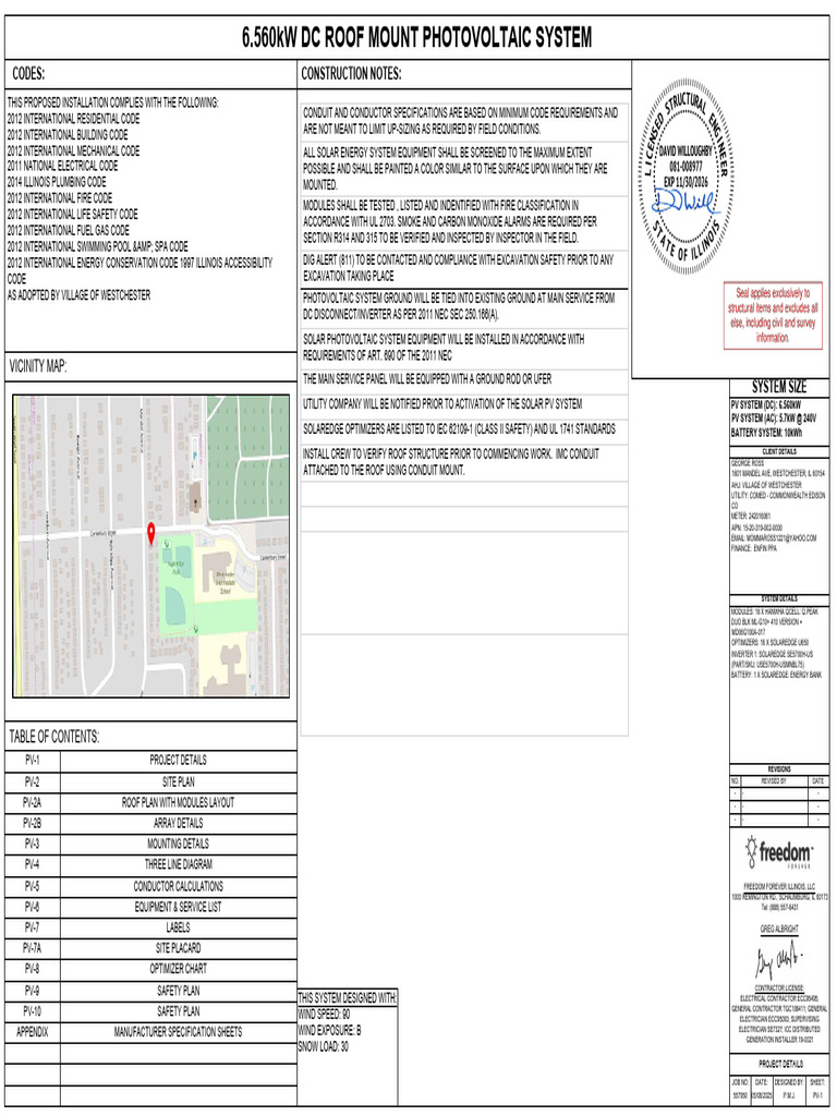 Solar PV System Installation Details | PDF | Photovoltaic System ...