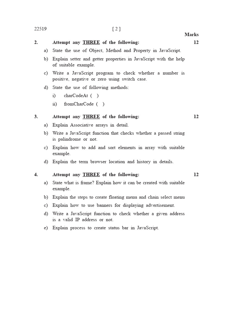 Css MSBTE 2024 - p2 | PDF