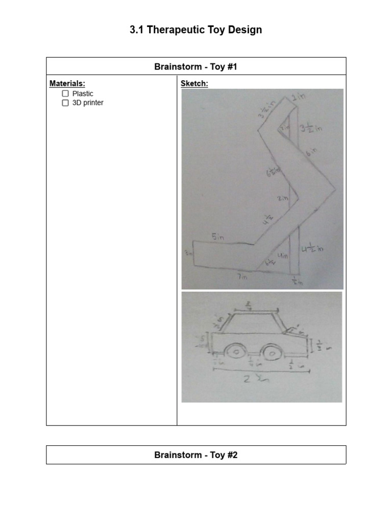 3.1 Therapeutic Toy Design Byji | PDF