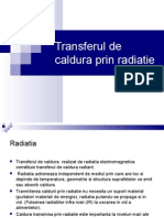 Curs 12 Transferul de Caldura Prin Radiatie