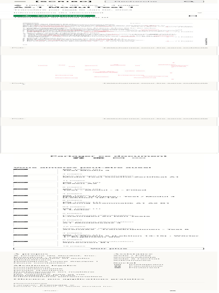 A2.1 Modul Test 1 | PDF | Informatique