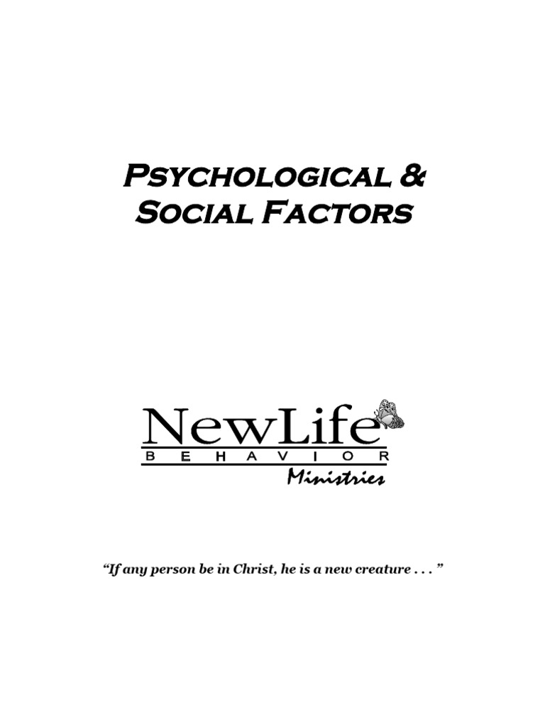 C12U46L1 - Psychological & Social Factors | PDF | Shame | Adolescence