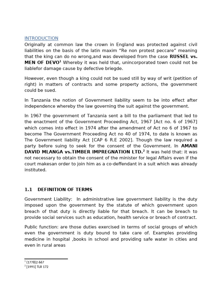 Administrative Law Group | PDF | Legal Liability | Negligence