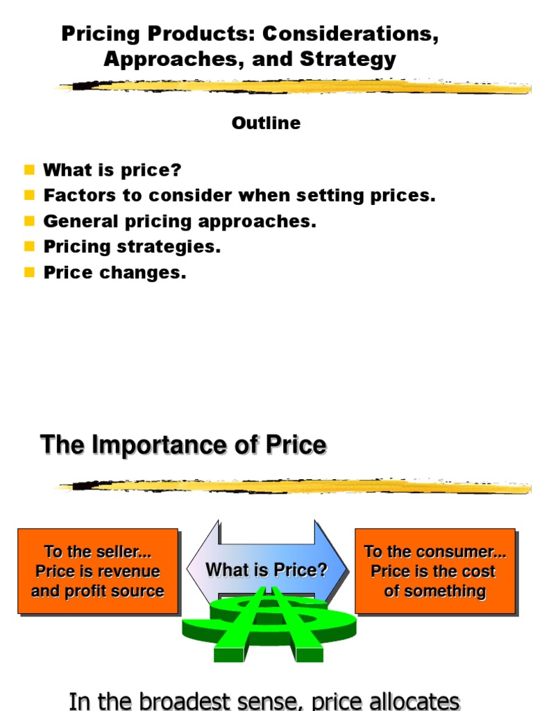 Pricing Strategy PDF Supply And Demand Pricing