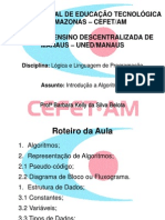 02 - Lógica e Linguagem de Programação - Introdução A Algoritmos