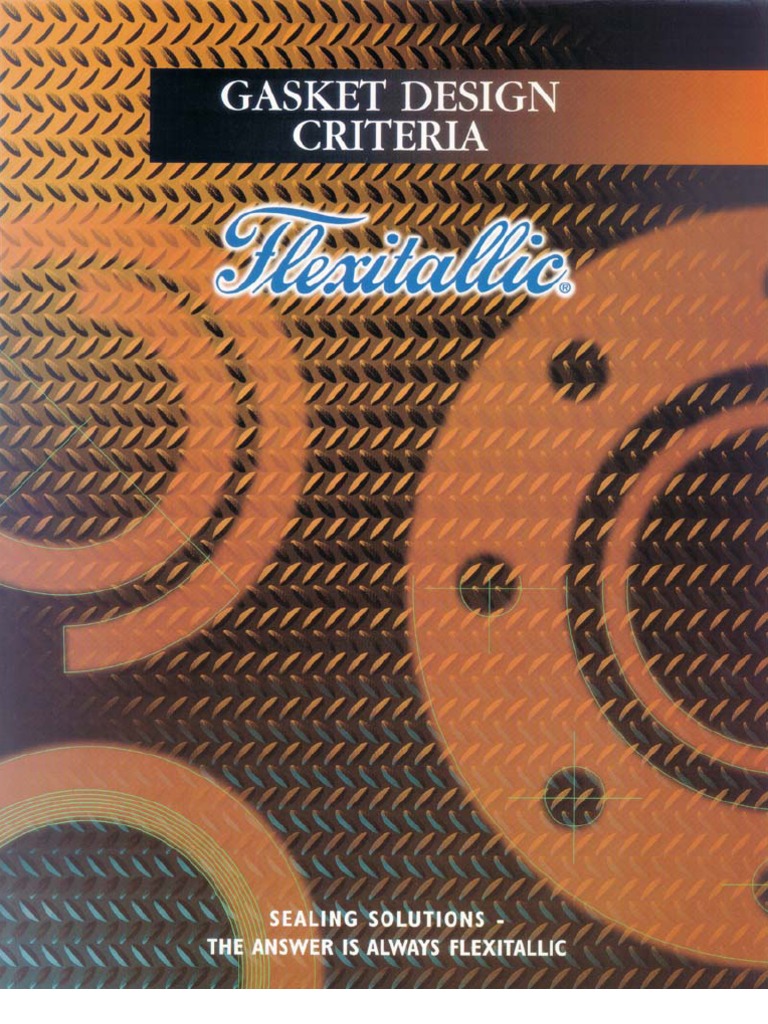 Flexitallic Gaskets Design Criteria PDF Pipe (Fluid Conveyance