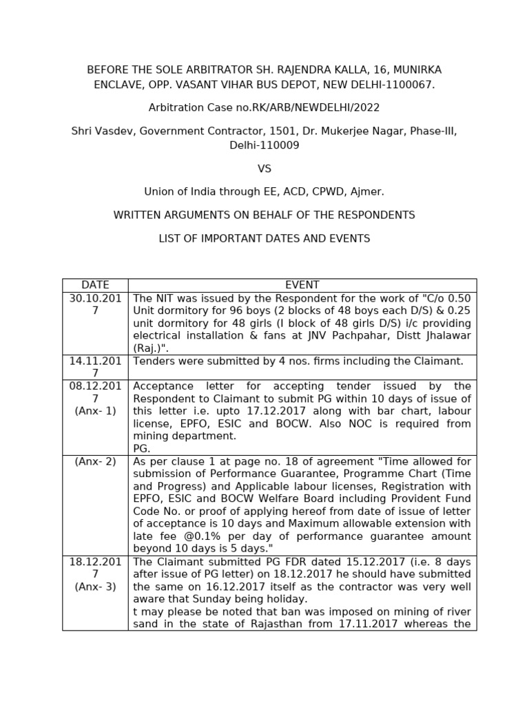 Summary Shri Vasdev Vs UOI | PDF | Business Law | Private Law