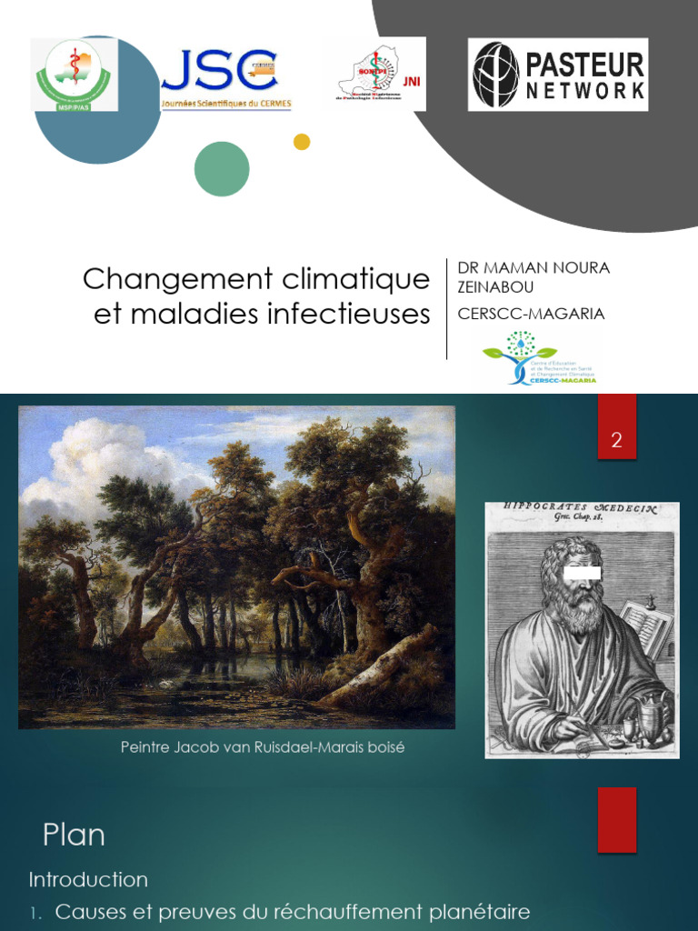 Impact du changement climatique sur les maladies infectieuses | PDF ...