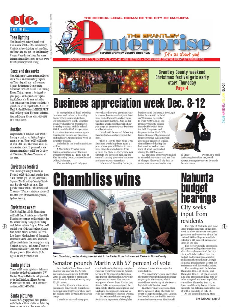 The Brantley Enterprise PDF Property Tax United States Senate