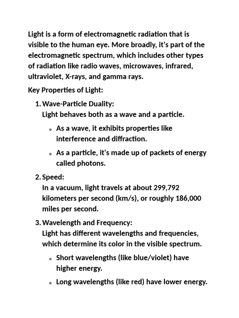 Light | PDF