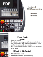CNC Turning Programing Guide | PDF | Drilling | Machining