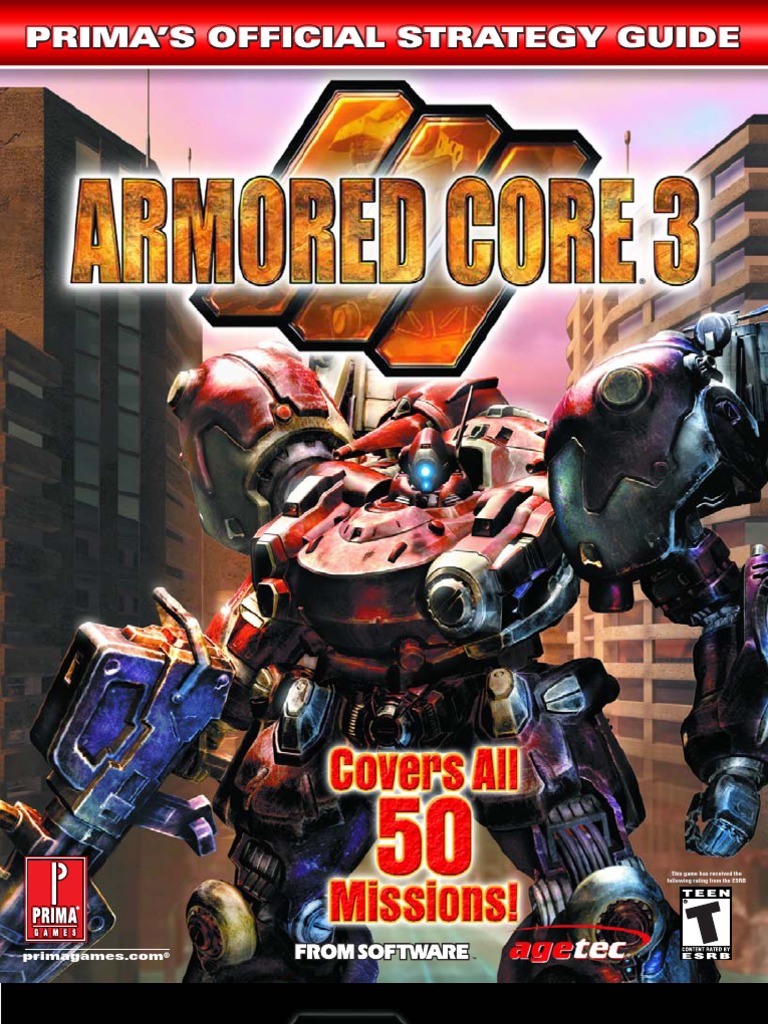 Armored Core 3 Prima Official Eguide
