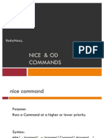 Nice & Od Commands