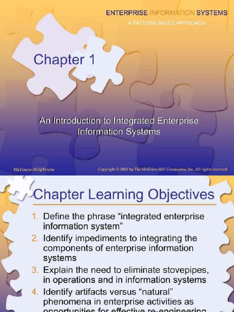 AIS - Lesson 2: INTEGRATED ENTERPRISE INFORMATION SYSTEMS | PDF