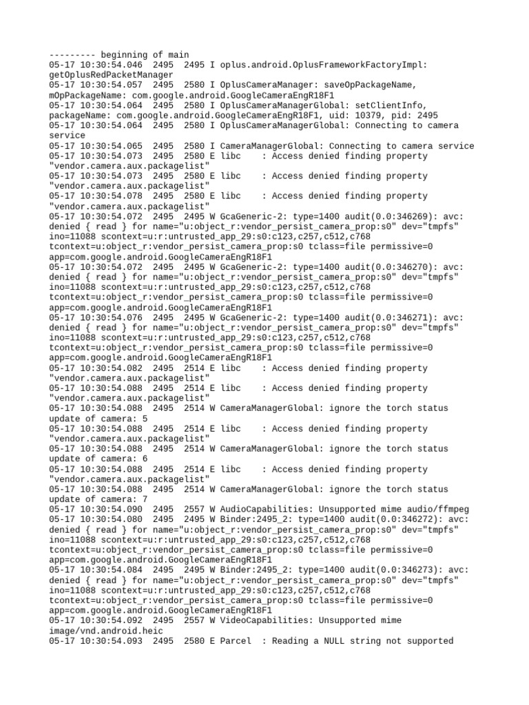 Log Cat 1747452653939 | PDF | Computing | Computer Engineering