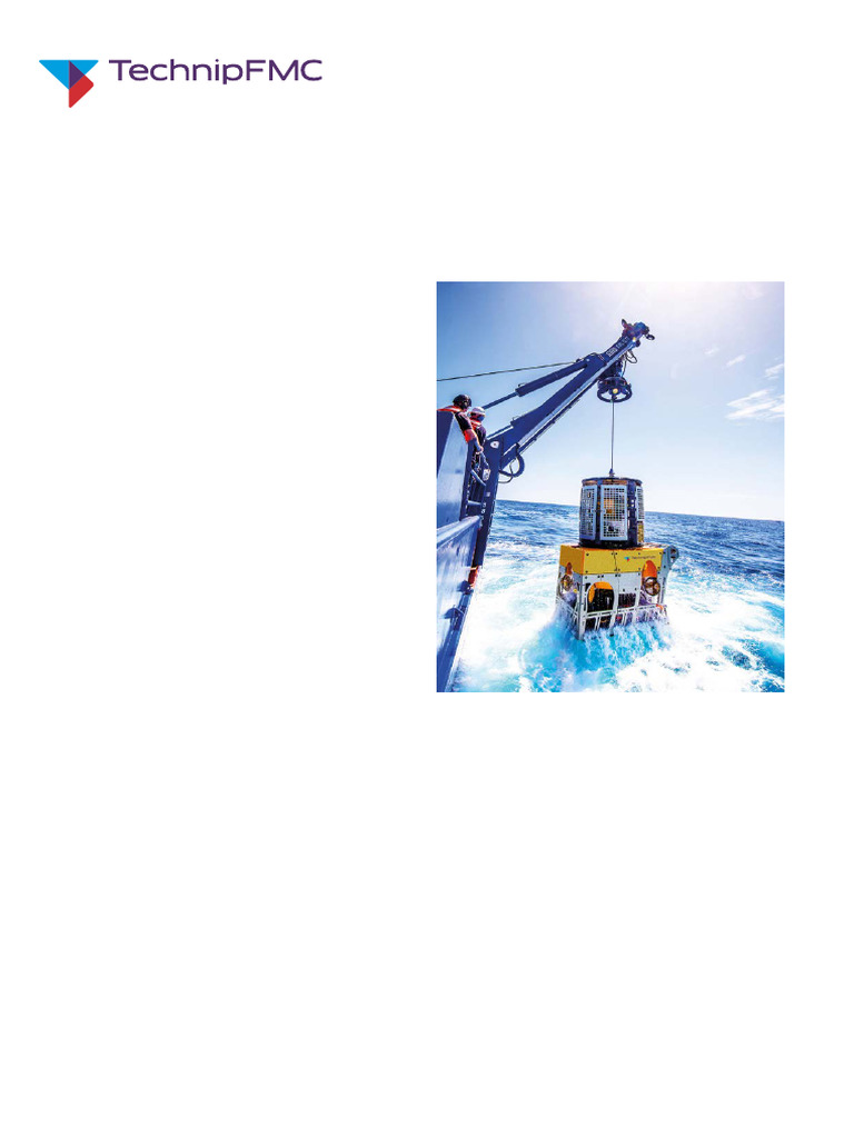UHD-III ROV: Advanced Deepwater Solutions | PDF | Video | Pump