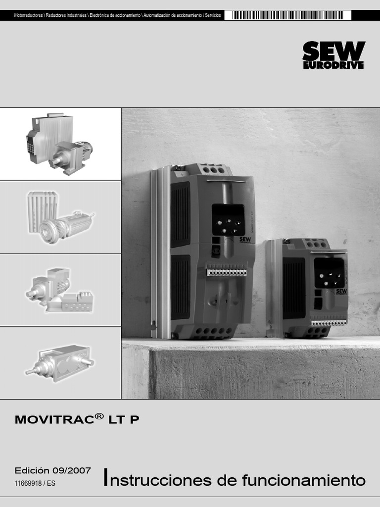 Sew Movitrac | PDF | Fuente de alimentación | Ingenieria Eléctrica