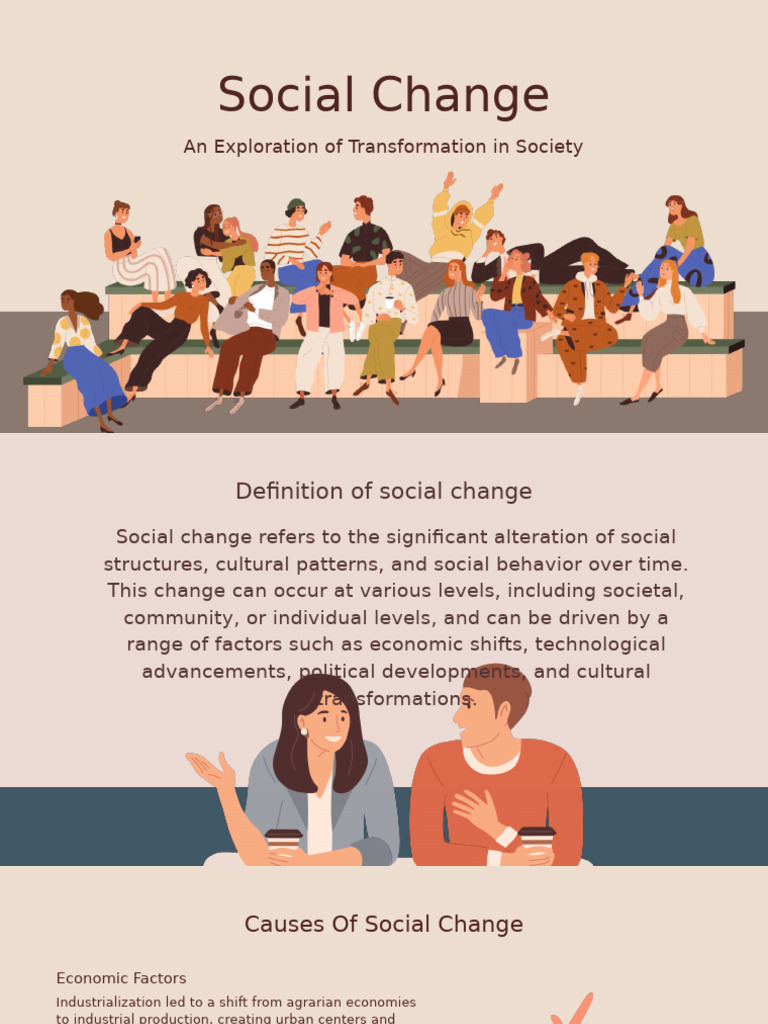 Understanding Social Change Dynamics | PDF | Society | Sustainability