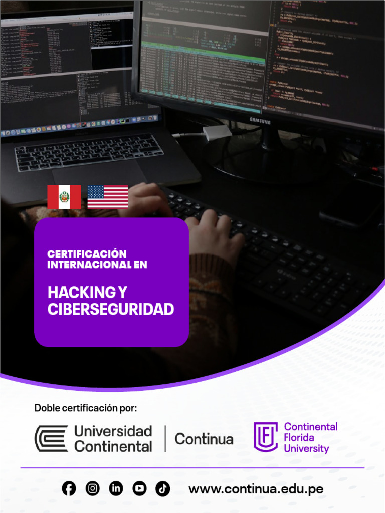 Doble Certificación en Hacking y Ciberseguridad | PDF | La seguridad ...